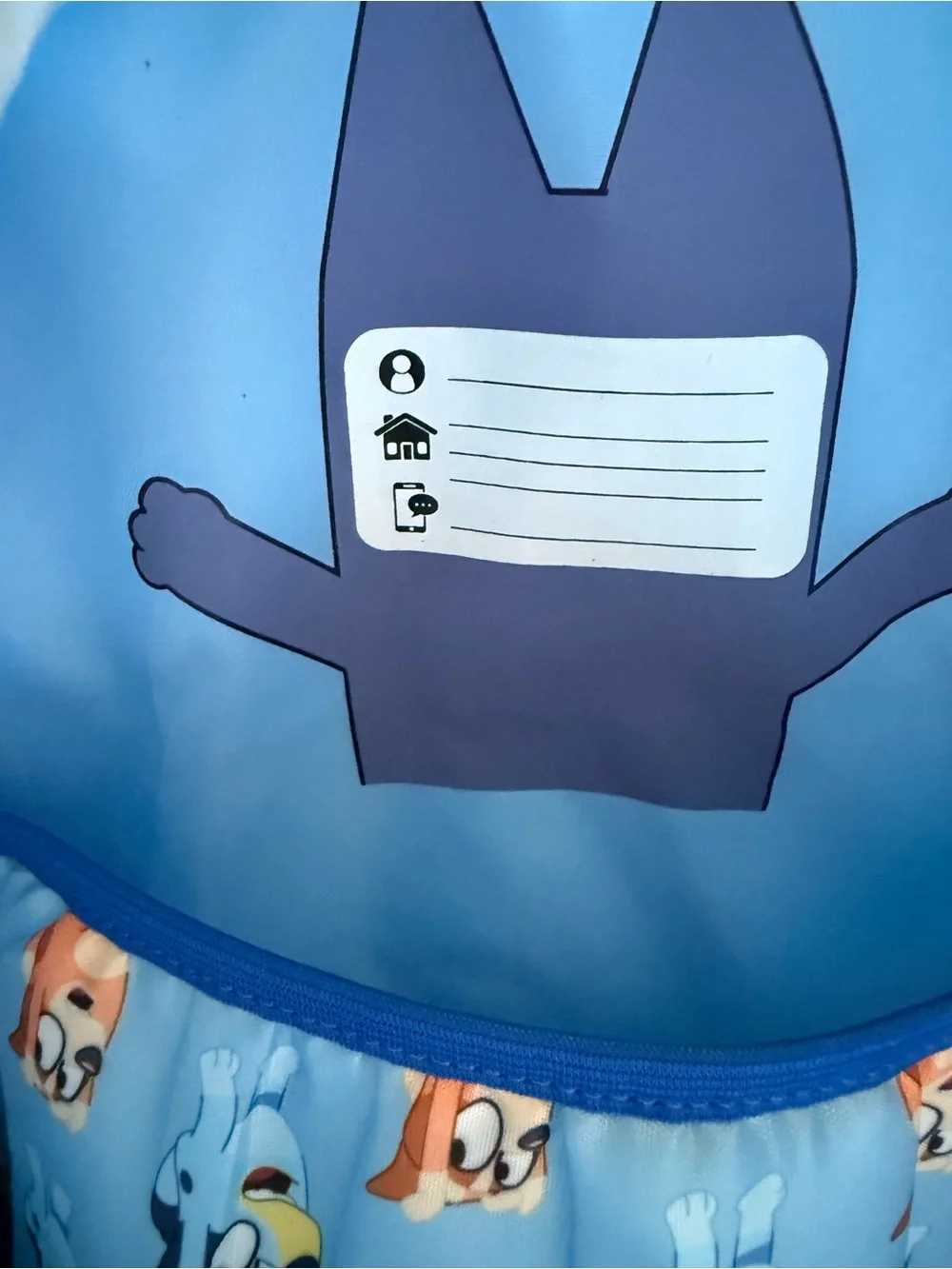 Bluey 5-Piece Kids Backpack Set - new with tags
